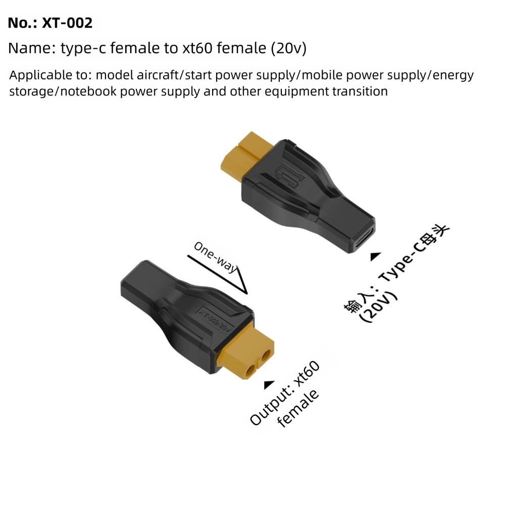 Adapter USB C na XT60 5525 745 – Outdoor Power Adapter Usb C recenzja i cena