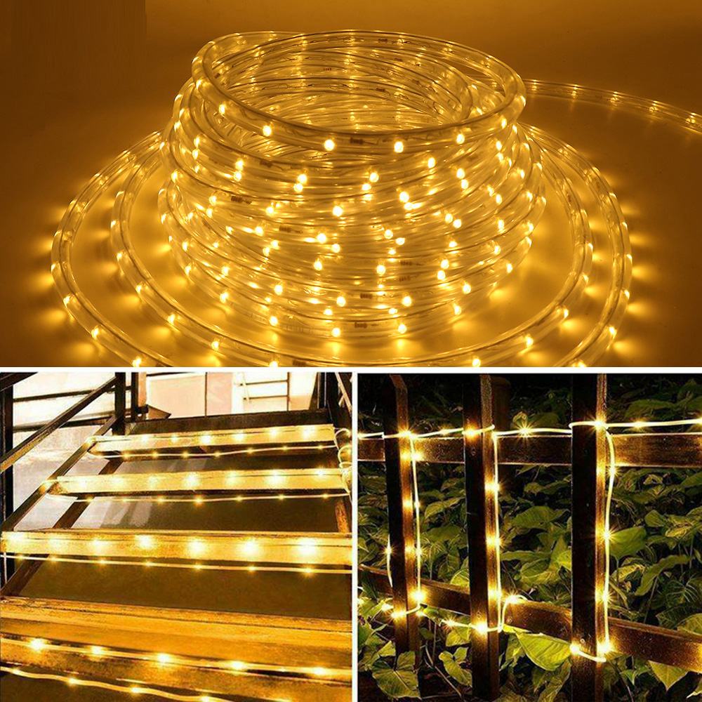220V 110V tęczowa rurka lampa  – Outdoor Power Strip Weatherproof recenzja i cena